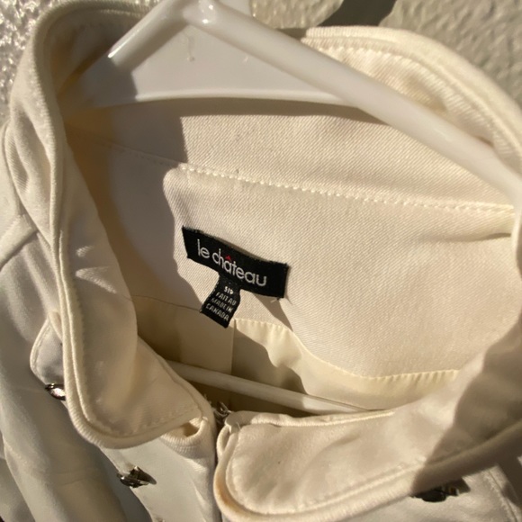 SMALL WHITE COLONIAL VINTAGE COAT - Picture 5 of 7
